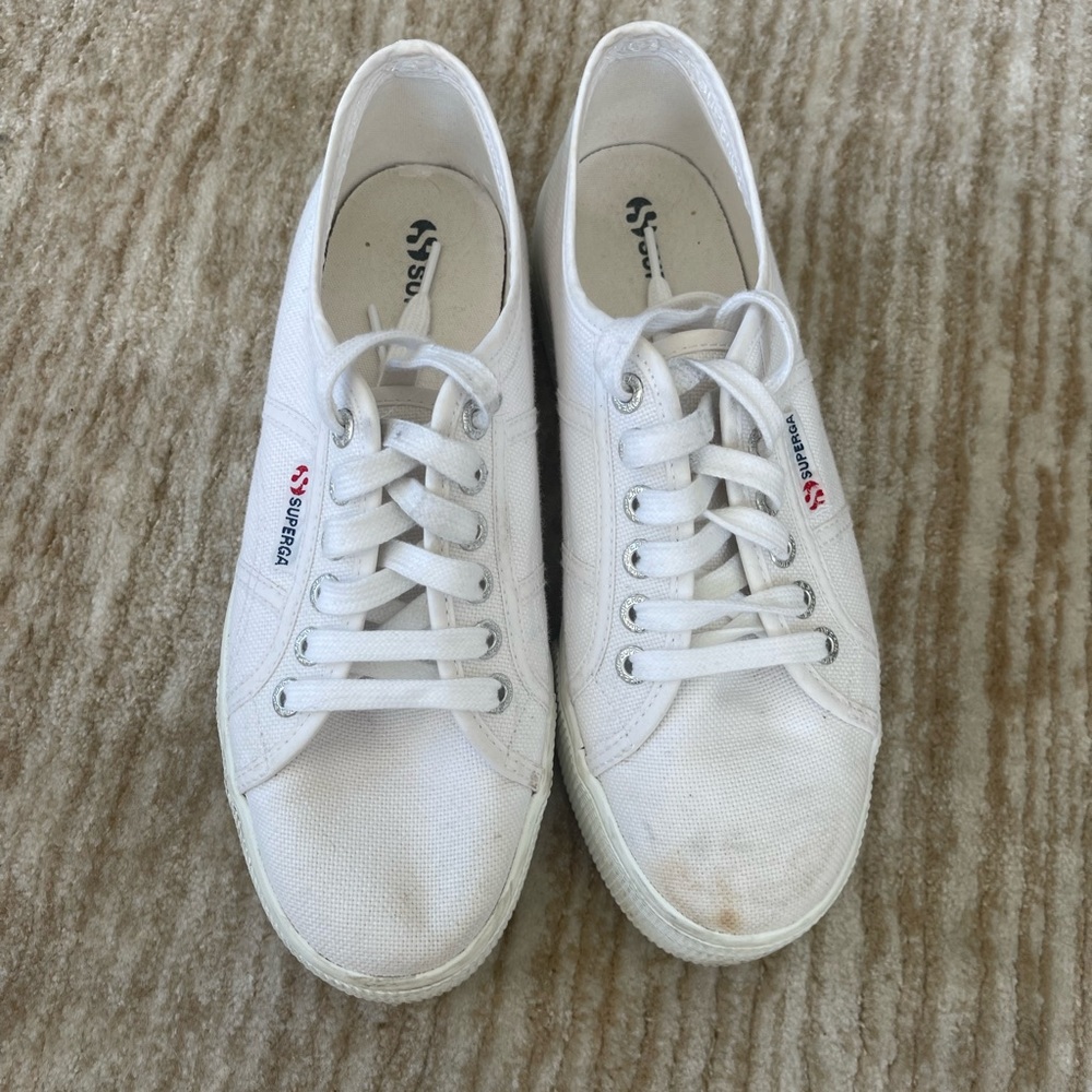 SUPERGA unisex low top sneakers Size 39
